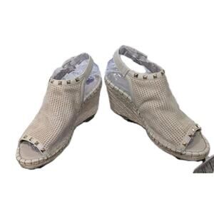 Marc Fisher Women’s Beautiful Classic Senton Espadrille Wedge Heels‎ Size 8.5